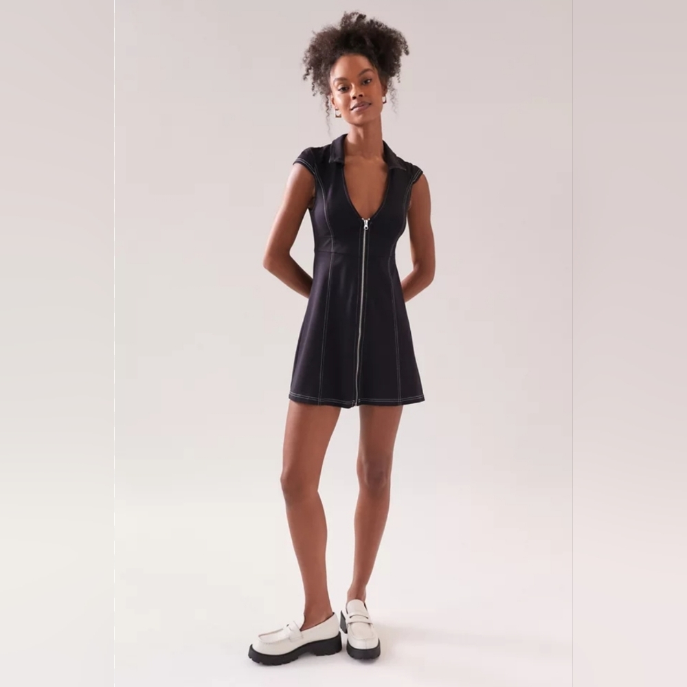Black Zipup Dress 2 for 20